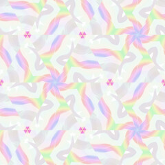 Moving colorful lines of abstract background