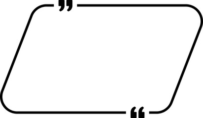 Obraz premium Quote box frame