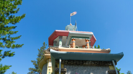 Creaking Pagoda or Chinese Summer House in Catherine Park, is small summer house in Tsarskoe Selo,...