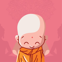 buddhist monk boy