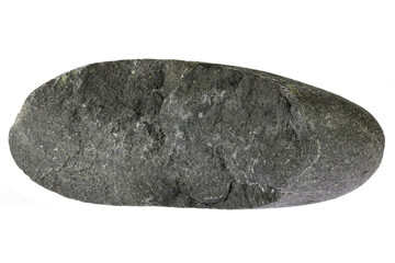 basalt from the Baltic Sea coast in Waabs, Germany isolated on white background - obrazy, fototapety, plakaty