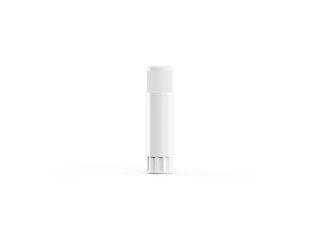 Glue stick on white background