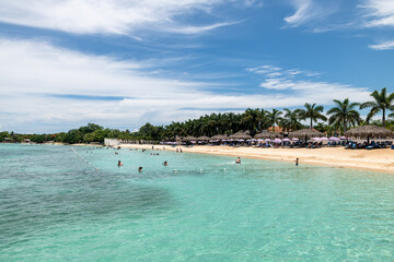 View of Puerto Seco beach in Discovery Bay (Jamaica).