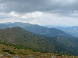 landscape with clouds