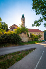 Kloster Weltenburg in Kelheim im Sommer