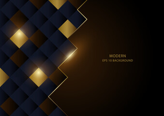 Dark gold luxury abstract background