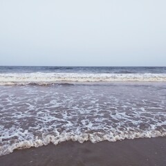 waves on the beach