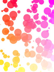 abstract colorful bacground with circles
