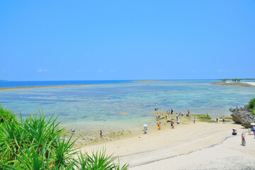 美ら海水族館からの景色 沖縄/View from churaumiaquarium
