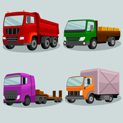set of trucks