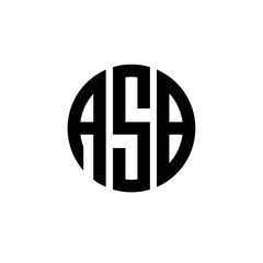 Three letter logo. Asd letter logo. asb letter logo.asd letter logo. arb letter logo.
