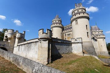 Pierrefonds is a castle situated in the commune of Pierrefonds in the Oise department in the region of Picardy, France.