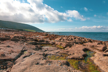 irish landscape on the west coast
