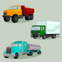 set of trucks