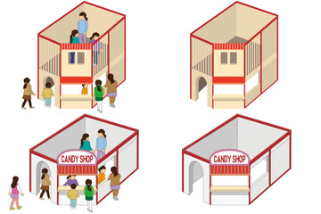 室内遊具ハウス