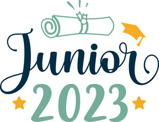 Junior 2023 SVG T-shirt Design.