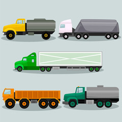 set of trucks