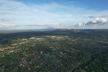 Obraz premium Green valley in Nicaragua central america