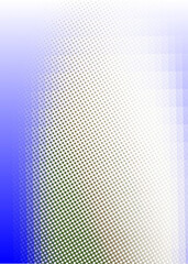 Halftone background design with blue dots on white. gradient abstract banner template..