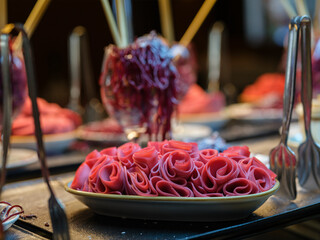 fresh and delicious breakfasts at the hotel buffet