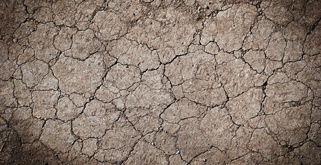 Beautiful grunge background - cracked ground.