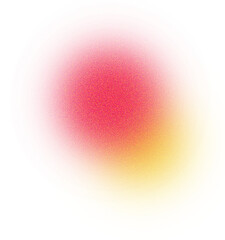 Pink and yellow gradient dots - obrazy, fototapety, plakaty