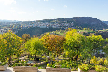 Fototapeta na wymiar Medieval stronghold Tsarevets, Veliko Tarnovo, Bulgaria