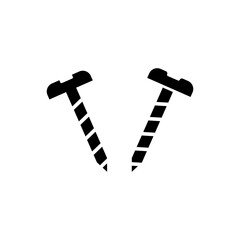 screw icon vector design templates