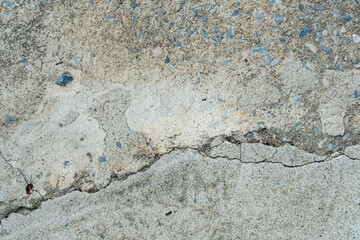 cracks in cement, wall background, mortar concrete