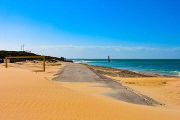 Sandy Road 

A sandy road by the ocean. 

“ You can't travel on a path without being the path yourself. “ 
Bouddha 
