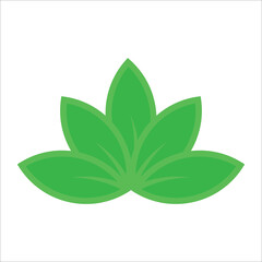 leaf icon vector design template