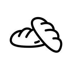 Bread icon template