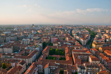 Obraz premium Milano dall'alto