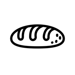 Bread icon template