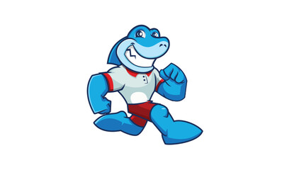 Shark Mascot Design