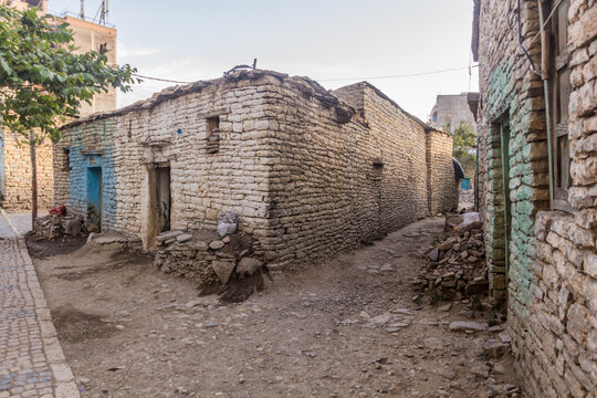 Stone Houses In Mekele, Ethiopia