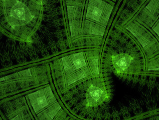 Imaginatory fractal abstract background Image