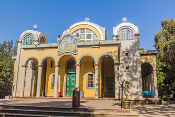 Obraz premium St. George Church in Bahir Dar, Ethiopia