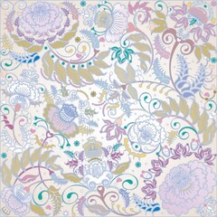 seamless floral pattern Design 