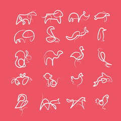 Simple animated logo