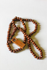 prayer beads used by Muslims for worship