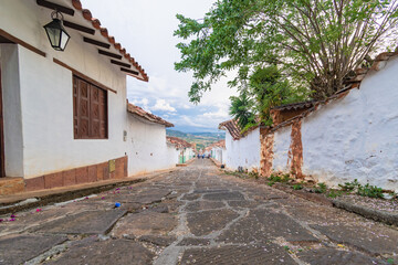 colonial architecture Barichara northern Colombia