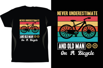 Cycling T-shirt Design Vector graphics. Unisex. Bicycle Riders. Bike Shirt. Funny Cycling T-Shirt. Gifts For Cyclist. Cycling Shirt. Fixed Gear Shirt
