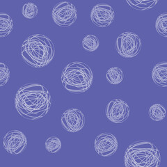 whimsical circle seamless pattern background. Very pery. Scrapbooking, warping paper.