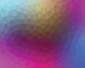 abstract polygon geometric background.