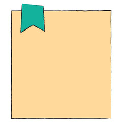 note pad, post-it frame, chatting bubble frame