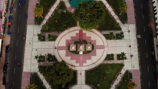 Plaza de armas de Iquitos, Loreto, Peru