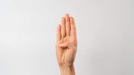 code sign for victims of domestic violence, hand sign part 1
