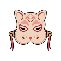 japanese mask cat