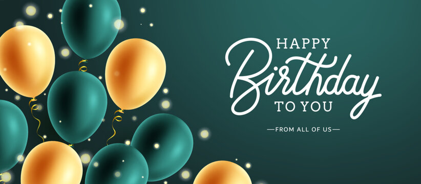 Happy Birthday Banner Green Images – Browse 45,831 Stock Photos, Vectors,  and Video | Adobe Stock